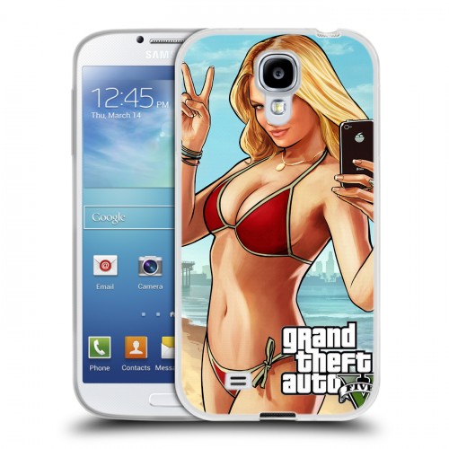 Дизайнерский пластиковый чехол для Samsung Galaxy S4 GTA