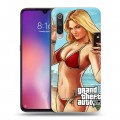 Дизайнерский силиконовый с усиленными углами чехол для Xiaomi Mi9 GTA