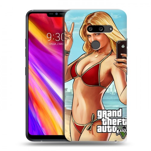 Дизайнерский пластиковый чехол для LG G8 ThinQ GTA