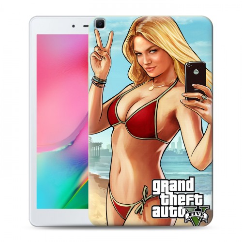 Дизайнерский силиконовый чехол для Samsung Galaxy Tab A 8.0 (2019) GTA