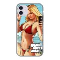 Дизайнерский силиконовый чехол для Iphone 11 GTA