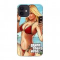 Дизайнерский силиконовый чехол для Iphone 12 GTA