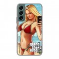 Дизайнерский силиконовый чехол для Samsung Galaxy S22 GTA