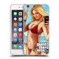 Дизайнерский силиконовый чехол для Iphone 6 Plus/6s Plus GTA