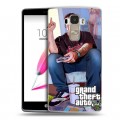 Дизайнерский пластиковый чехол для LG G4 Stylus GTA