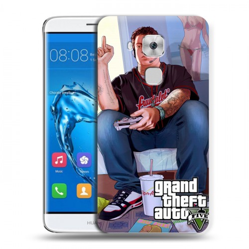 Дизайнерский пластиковый чехол для Huawei Nova Plus GTA