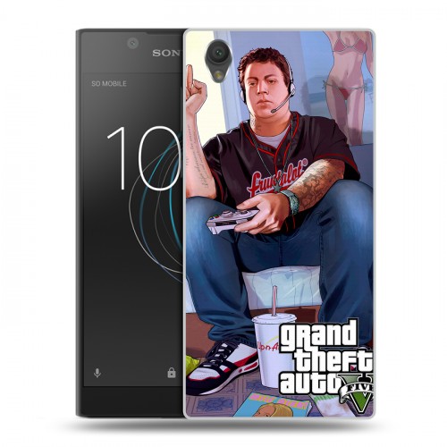 Дизайнерский пластиковый чехол для Sony Xperia L1 GTA