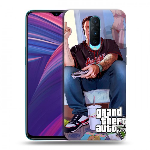 Дизайнерский пластиковый чехол для OPPO RX17 Pro GTA