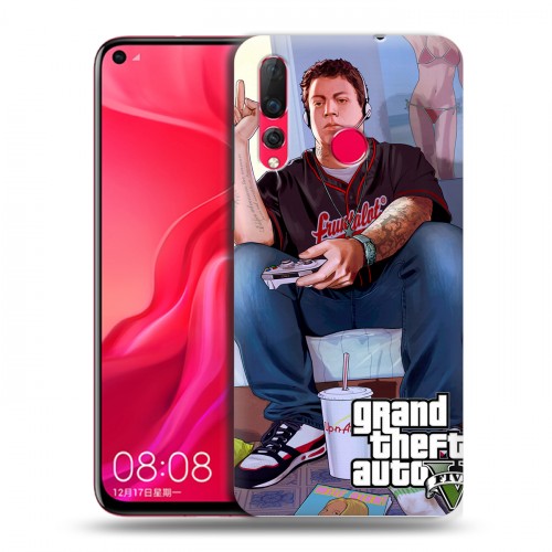 Дизайнерский пластиковый чехол для Huawei Nova 4 GTA