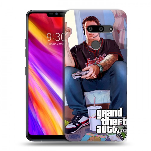 Дизайнерский пластиковый чехол для LG G8 ThinQ GTA