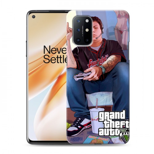 Дизайнерский пластиковый чехол для OnePlus 8T GTA