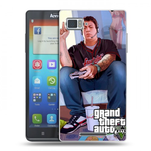 Дизайнерский пластиковый чехол для Lenovo Vibe Z GTA