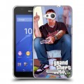 Дизайнерский пластиковый чехол для Sony Xperia E4g GTA