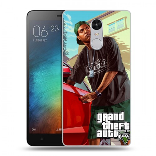 Дизайнерский силиконовый чехол для Xiaomi RedMi Pro GTA