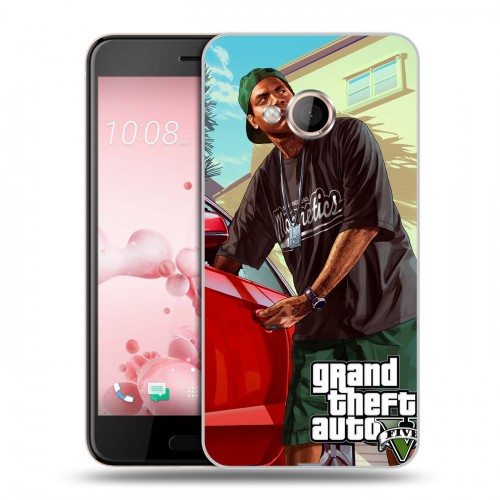 Дизайнерский силиконовый чехол для HTC U Play GTA