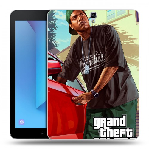 Дизайнерский силиконовый чехол для Samsung Galaxy Tab S3 GTA