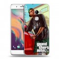 Дизайнерский пластиковый чехол для HTC One X10 GTA