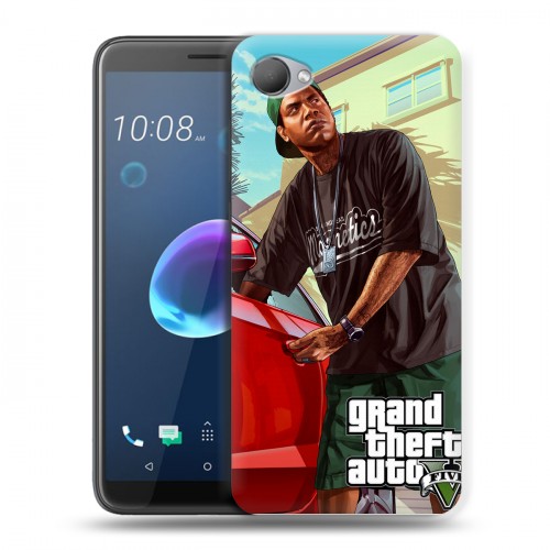 Дизайнерский пластиковый чехол для HTC Desire 12 GTA