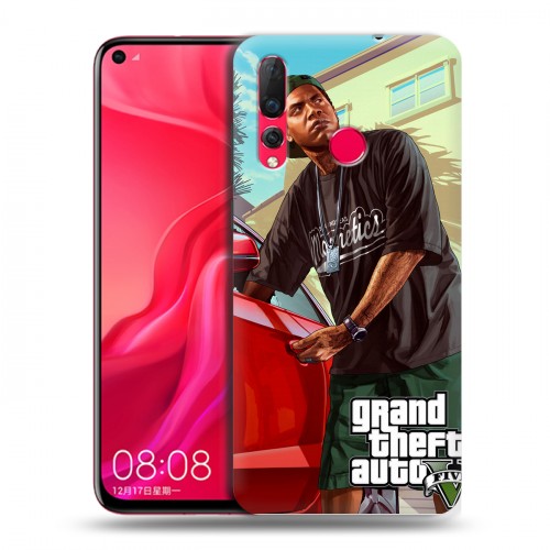 Дизайнерский пластиковый чехол для Huawei Nova 4 GTA