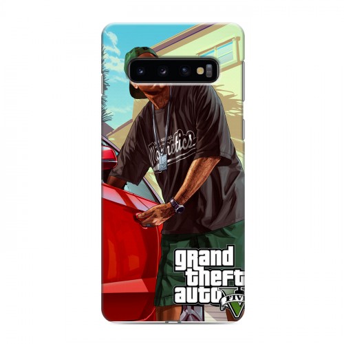 Дизайнерский силиконовый чехол для Samsung Galaxy S10 GTA