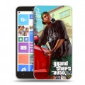 Дизайнерский пластиковый чехол для Nokia Lumia 1320 GTA