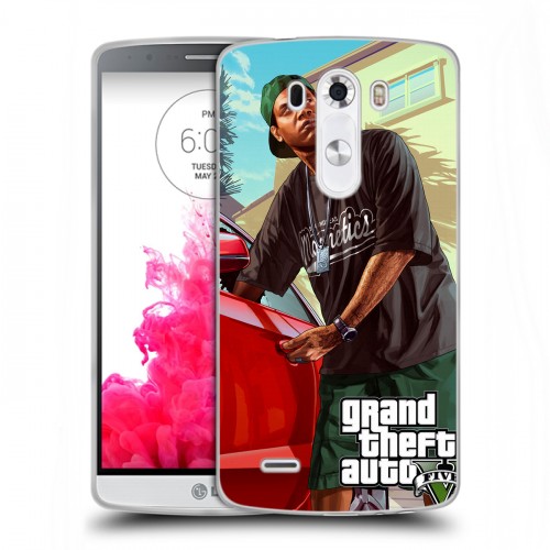 Дизайнерский пластиковый чехол для LG G3 (Dual-LTE) GTA