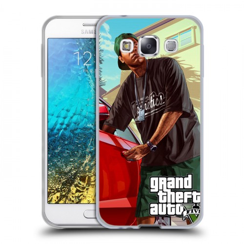 Дизайнерский пластиковый чехол для Samsung Galaxy E5 GTA