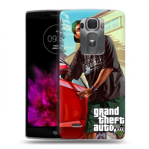 Дизайнерский пластиковый чехол для LG G Flex 2 GTA