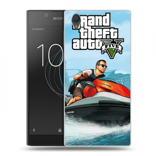 Дизайнерский пластиковый чехол для Sony Xperia L1 GTA