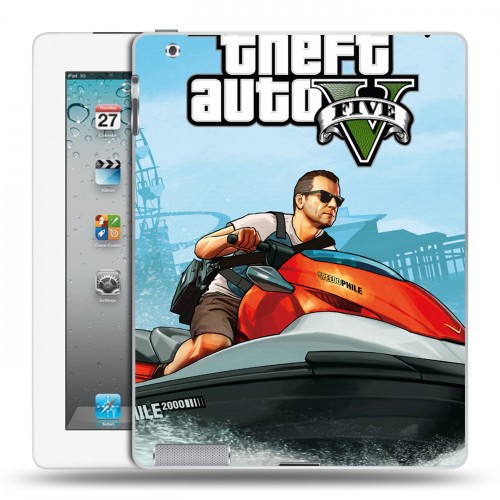 Дизайнерский пластиковый чехол для Ipad 2/3/4 GTA