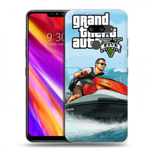 Дизайнерский пластиковый чехол для LG G8 ThinQ GTA