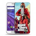 Дизайнерский пластиковый чехол для Lenovo Moto G GTA