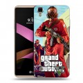 Дизайнерский силиконовый чехол для LG X Style GTA