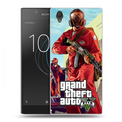 Дизайнерский пластиковый чехол для Sony Xperia L1 GTA