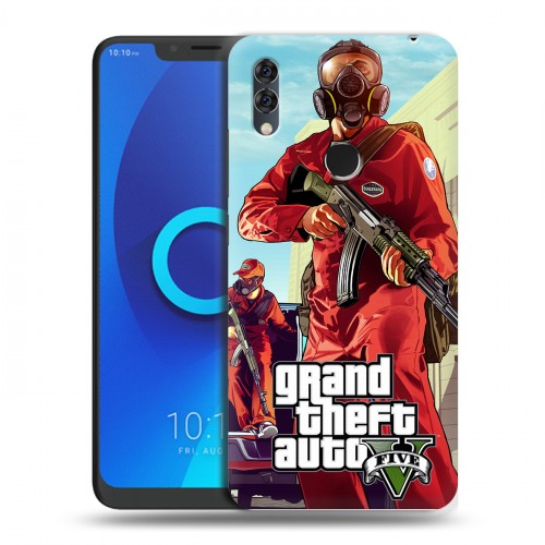 Дизайнерский силиконовый чехол для Alcatel 5V GTA