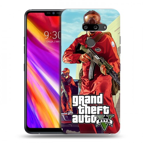 Дизайнерский пластиковый чехол для LG G8 ThinQ GTA