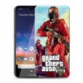 Дизайнерский силиконовый чехол для Nokia 2.2 GTA