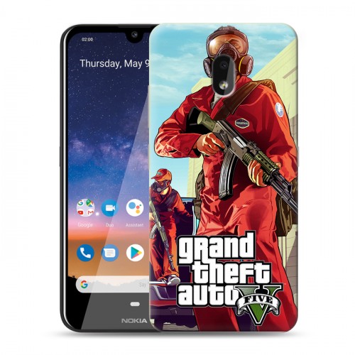 Дизайнерский силиконовый чехол для Nokia 2.2 GTA