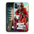 Дизайнерский пластиковый чехол для Iphone 11 Pro GTA