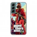 Дизайнерский силиконовый чехол для Samsung Galaxy S22 GTA