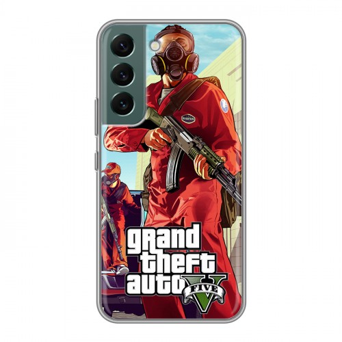 Дизайнерский силиконовый чехол для Samsung Galaxy S22 GTA