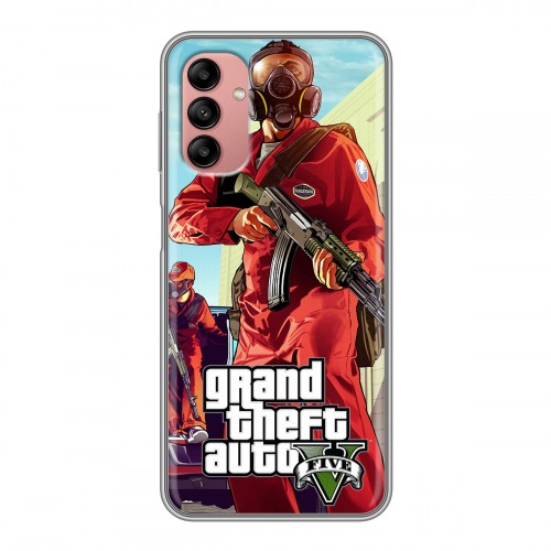 Дизайнерский силиконовый чехол для Samsung Galaxy A04s GTA