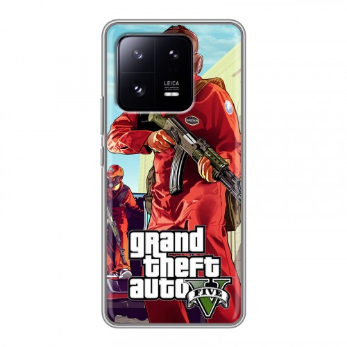 Дизайнерский силиконовый чехол для Xiaomi 13 Pro GTA