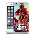 Дизайнерский силиконовый чехол для Iphone 6 Plus/6s Plus GTA