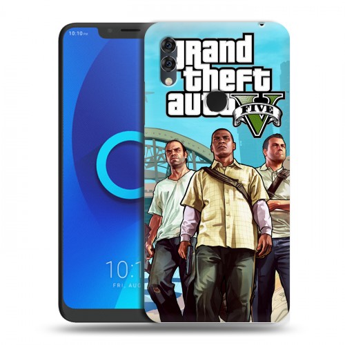 Дизайнерский силиконовый чехол для Alcatel 5V GTA