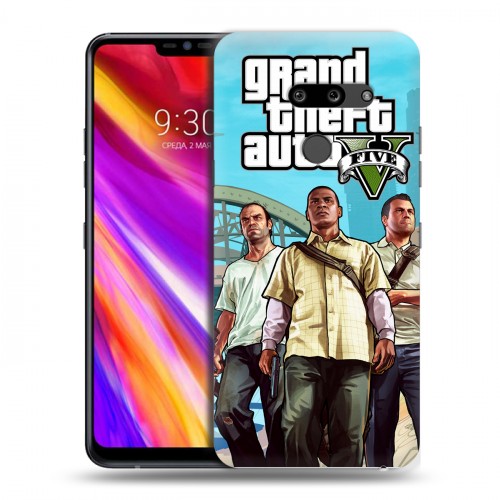 Дизайнерский пластиковый чехол для LG G8 ThinQ GTA