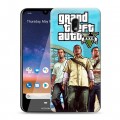 Дизайнерский пластиковый чехол для Nokia 2.2 GTA