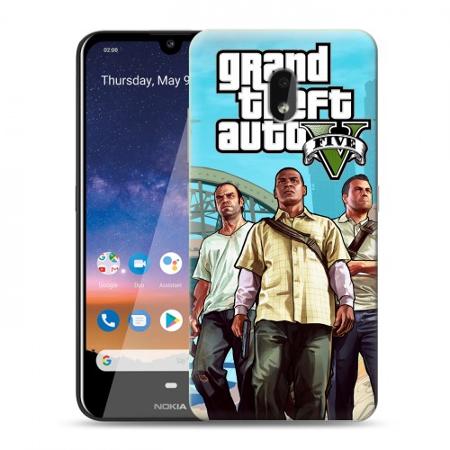 Дизайнерский силиконовый чехол для Nokia 2.2 GTA