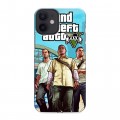 Дизайнерский пластиковый чехол для Iphone 12 Mini GTA