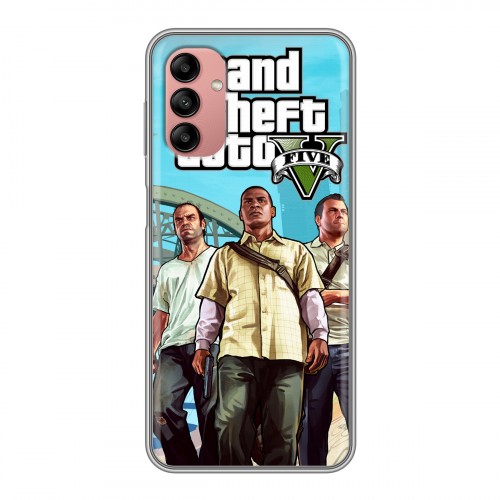 Дизайнерский силиконовый чехол для Samsung Galaxy A04s GTA